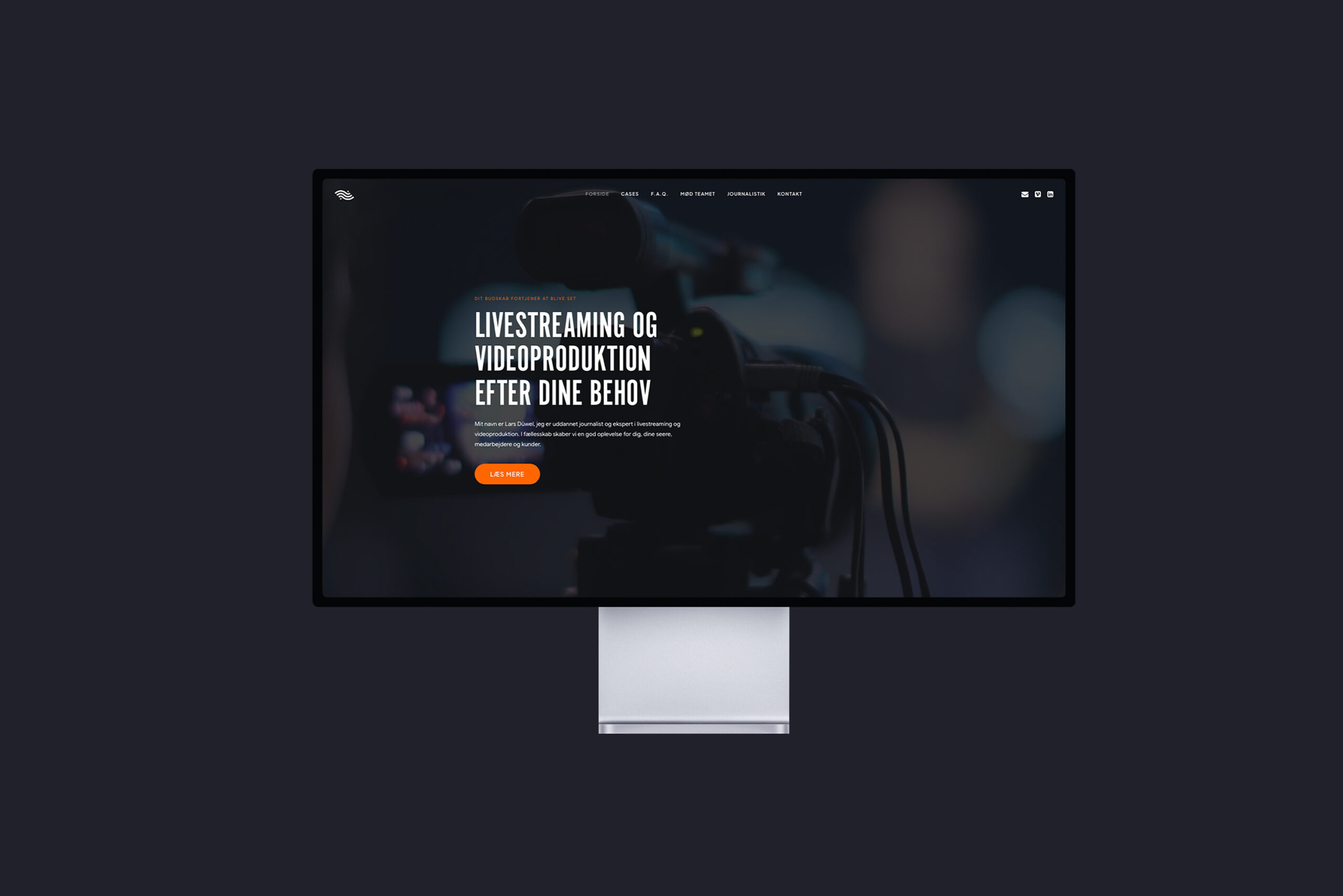 Hjemmeside for WestStream