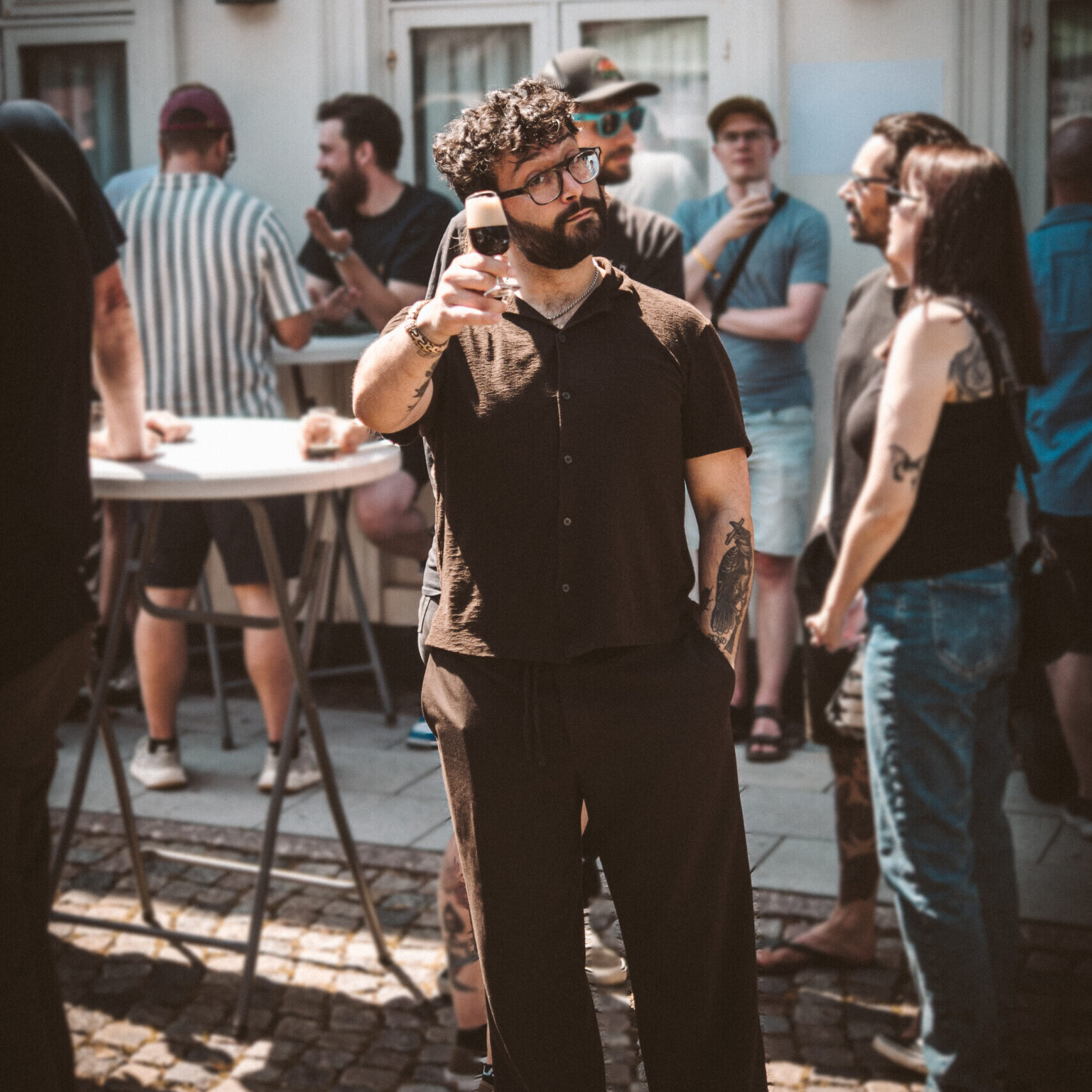 Pressebillede af Daniel True, grundlægger af Stepping Stone Brewing Co.