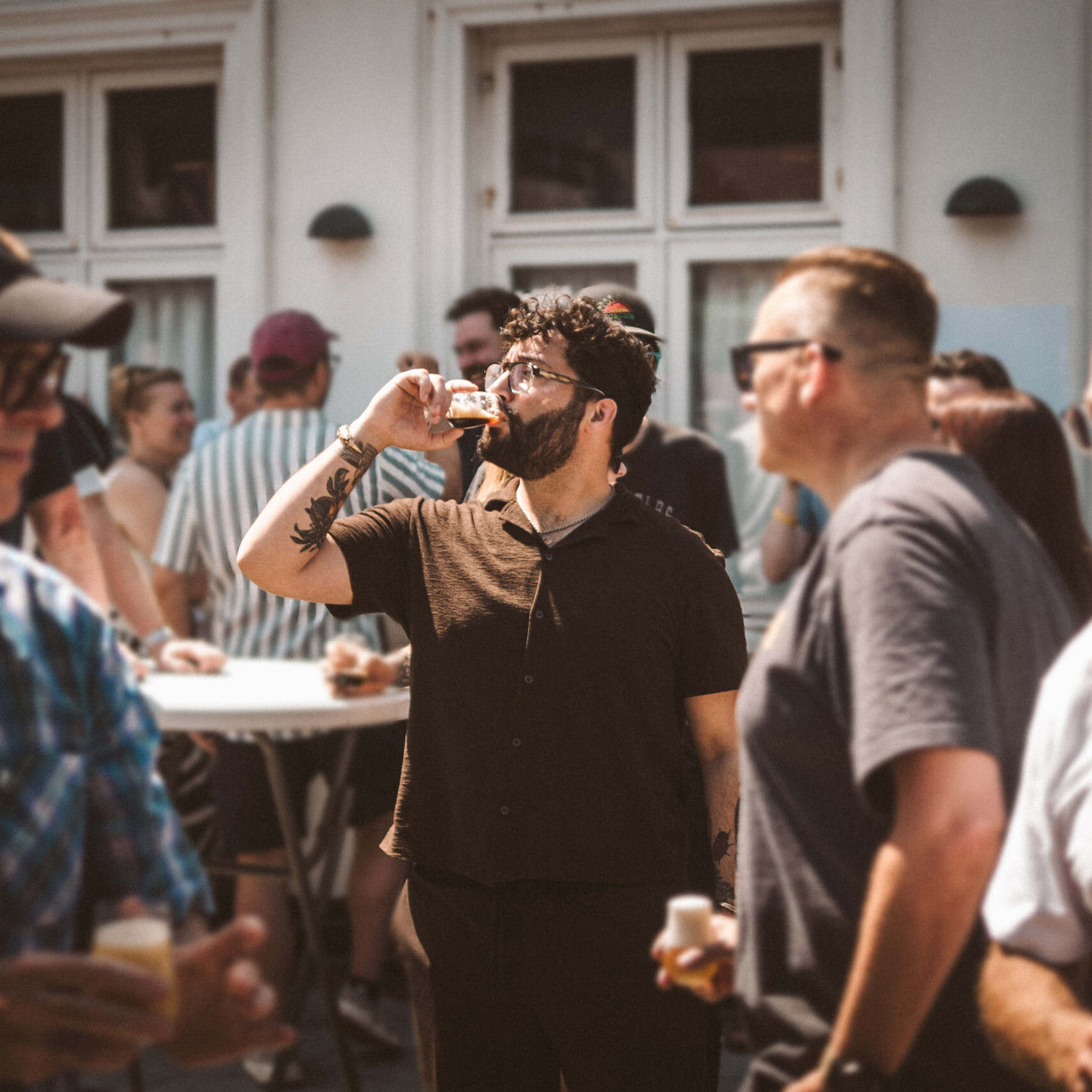 Pressebillede af Daniel True, grundlægger af Stepping Stone Brewing Co.