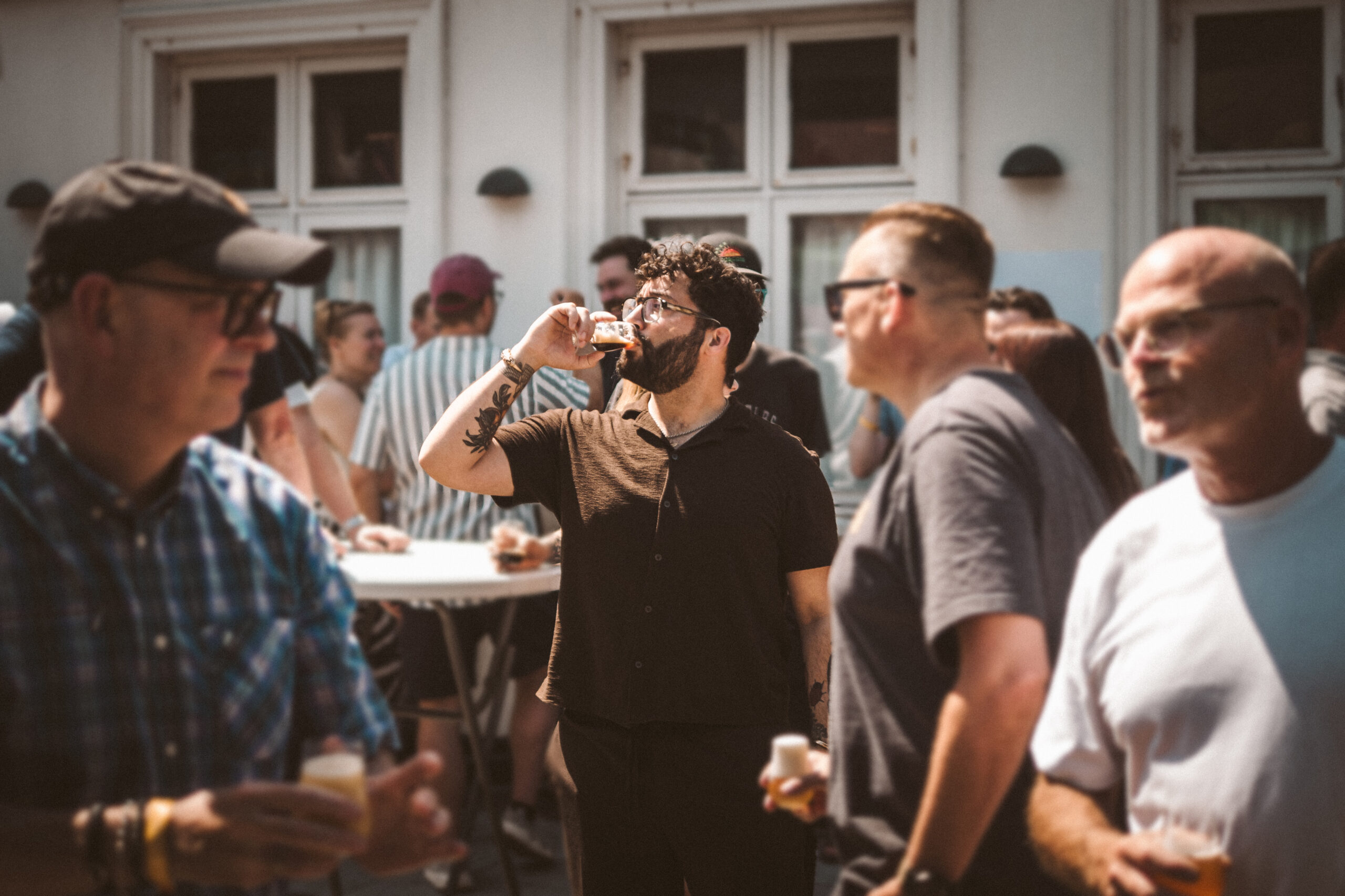Pressebillede af Daniel True, grundlægger af Stepping Stone Brewing Co.